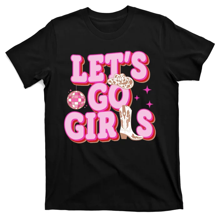 Lets Go Girl Cowgirl Howdy T-Shirt