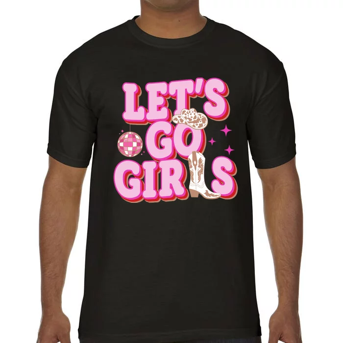 Lets Go Girl Cowgirl Howdy Comfort Colors T-Shirt