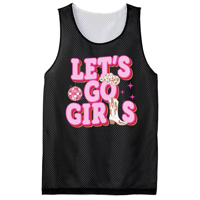 Lets Go Girl Cowgirl Howdy Mesh Reversible Basketball Jersey Tank