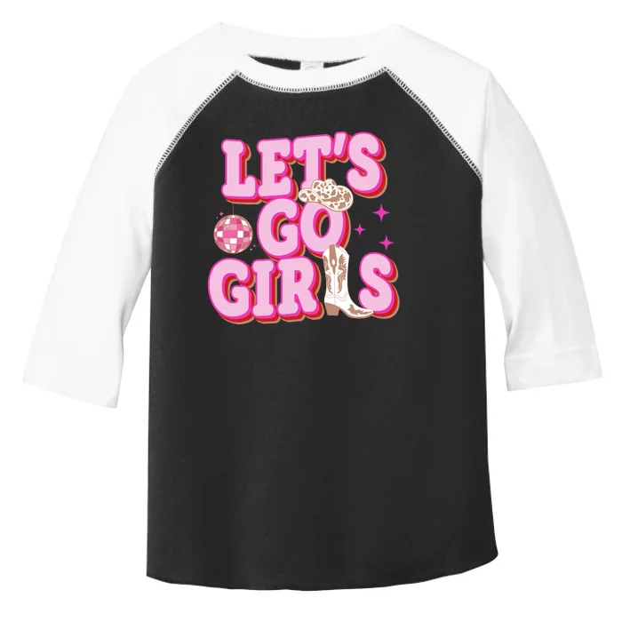 Lets Go Girl Cowgirl Howdy Toddler Fine Jersey T-Shirt