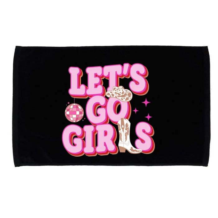 Lets Go Girl Cowgirl Howdy Microfiber Hand Towel