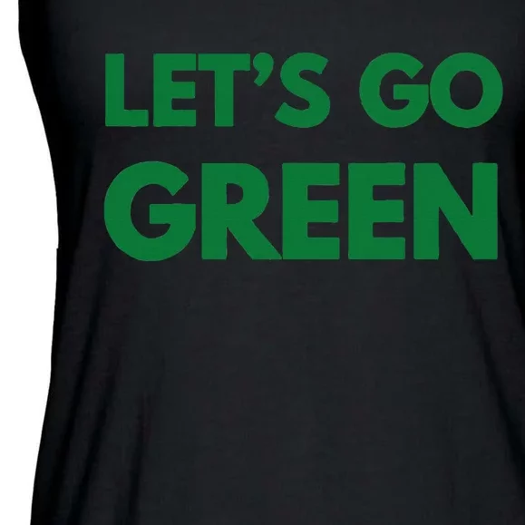 LetS Go Green Sport Wear Ladies Essential Flowy Tank