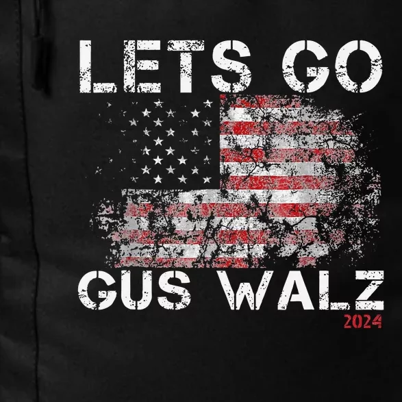 LetS Go Gus Harris Walz 2024 For President Daily Commute Backpack