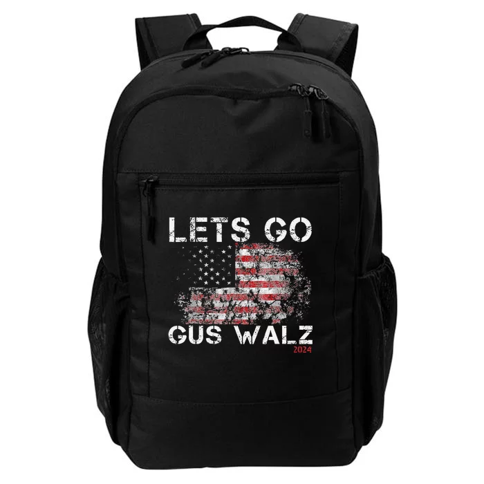 LetS Go Gus Harris Walz 2024 For President Daily Commute Backpack