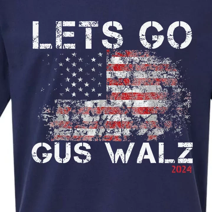 LetS Go Gus Harris Walz 2024 For President Sueded Cloud Jersey T-Shirt