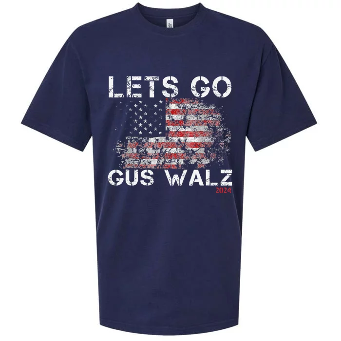 LetS Go Gus Harris Walz 2024 For President Sueded Cloud Jersey T-Shirt