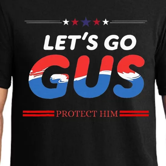 LetS Go Gus Protect Him Harris Walz 2024 For President Pajama Set