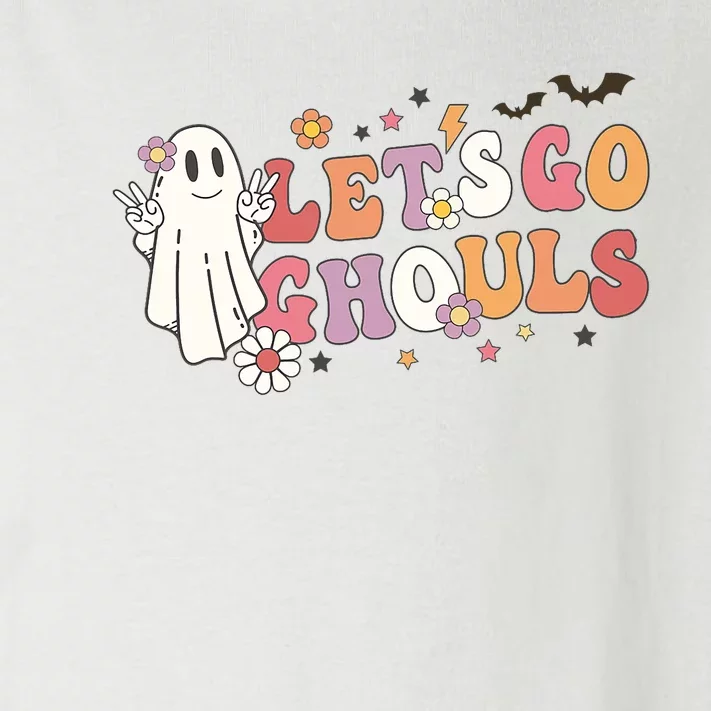 Lets Go Ghouls Ghost Funny Halloween Costume Toddler Long Sleeve Shirt