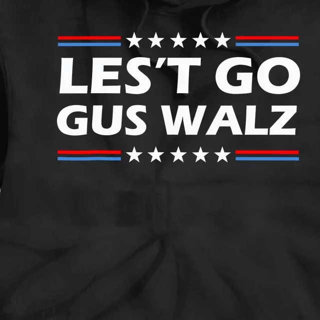 Lets Go Gus Walz Tie Dye Hoodie