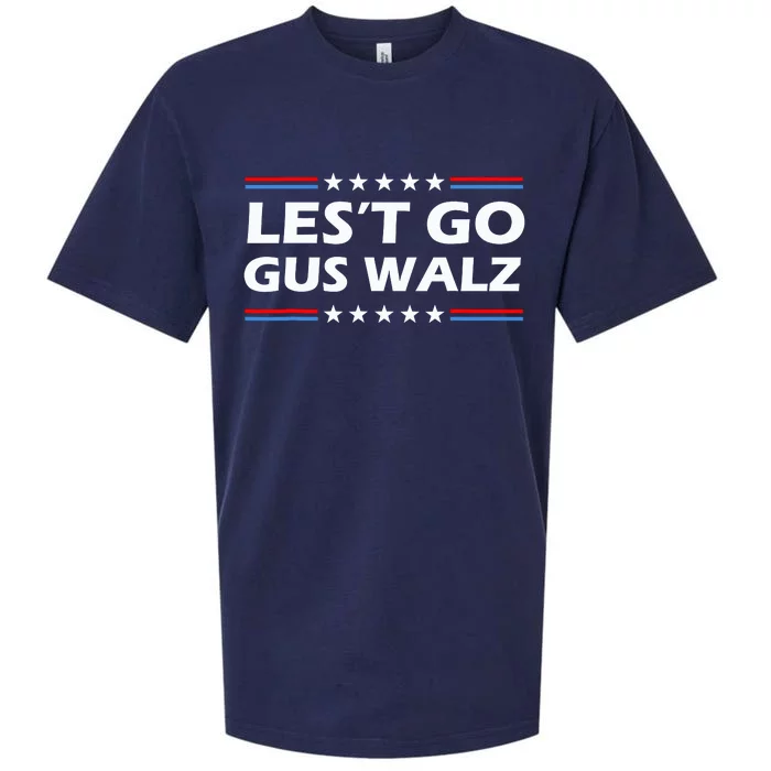 Lets Go Gus Walz Sueded Cloud Jersey T-Shirt