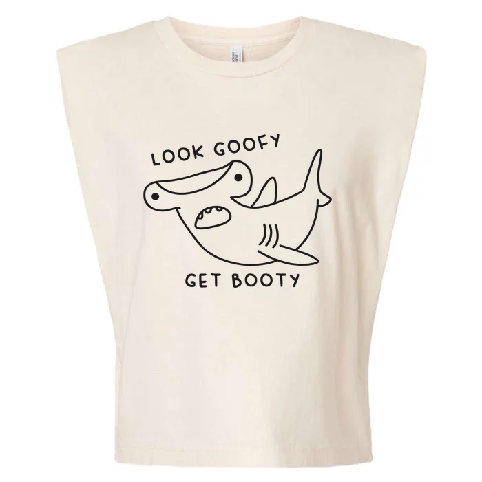 Look Goofy Get Booty Garment-Dyed Women's Muscle Tee