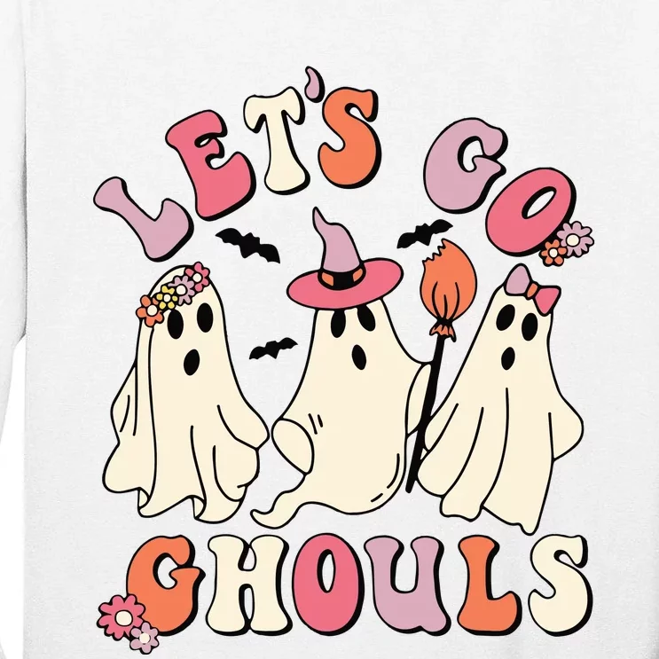 Lets Go Ghouls Halloween Tall Long Sleeve T-Shirt