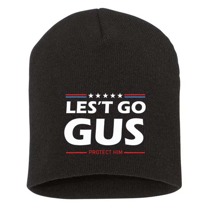 Lets Go Gus Harris Walz 2024 For President Short Acrylic Beanie