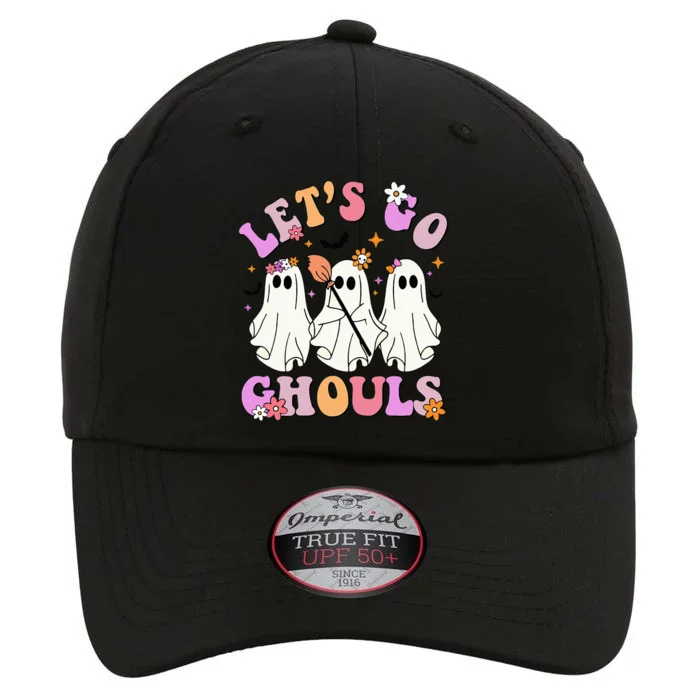 Lets Go Ghouls Halloween Ghost Outfit Costume Retro Groovy The Original Performance Cap