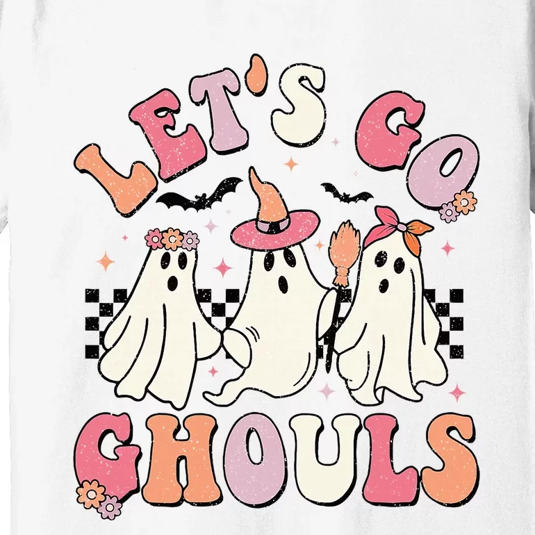 LetS Go Ghouls Halloween Ghost Outfit Costume Premium T-Shirt