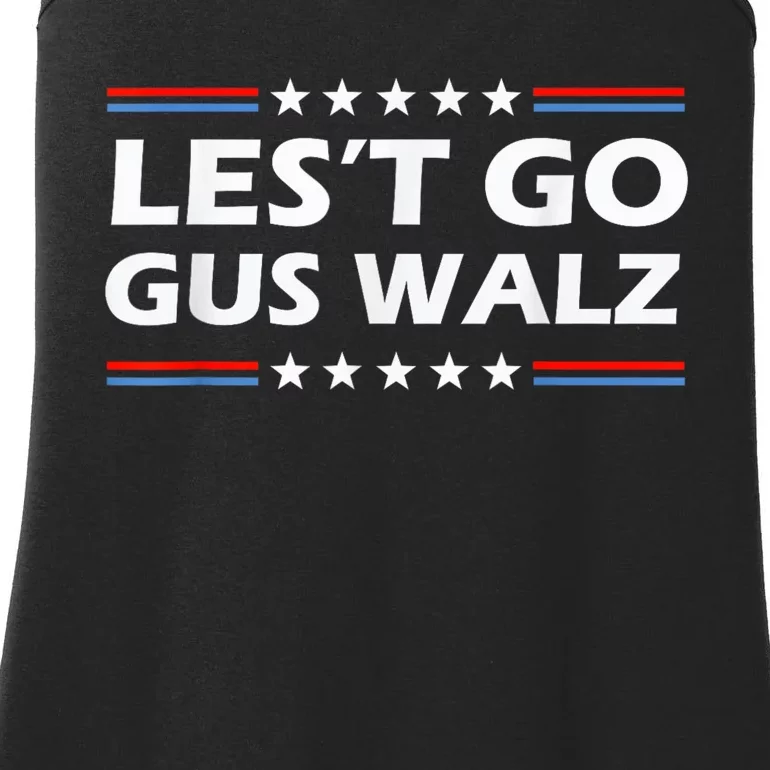 Lets Go Gus Walz Son Of Us Vice President Ladies Essential Tank