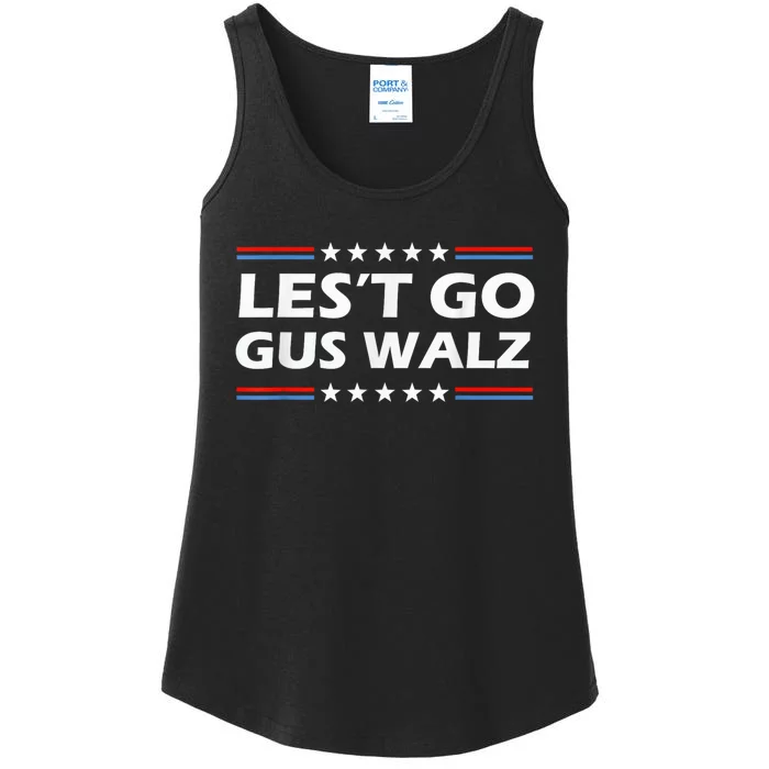 Lets Go Gus Walz Son Of Us Vice President Ladies Essential Tank