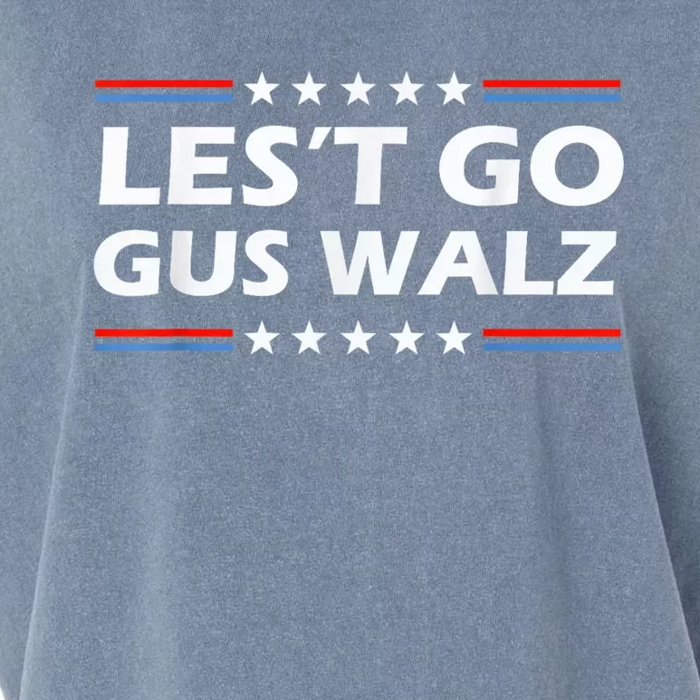 Lets Go Gus Walz Son Of Us Vice President Garment-Dyed Women's Muscle Tee