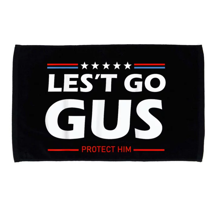 LetS Go Gus Harris Walz 2024 For President Microfiber Hand Towel