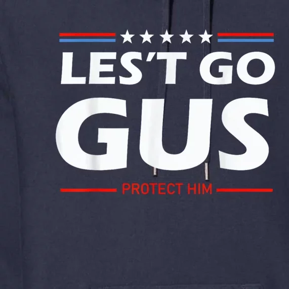 LetS Go Gus Harris Walz 2024 For President Premium Hoodie