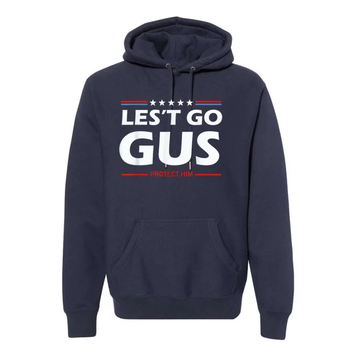 LetS Go Gus Harris Walz 2024 For President Premium Hoodie