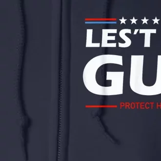 LetS Go Gus Harris Walz 2024 For President Full Zip Hoodie