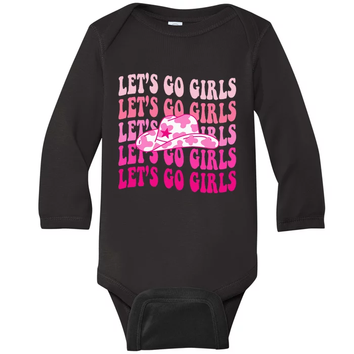 Lets Go Girl Groovy Man I Feel Like A Bride Bachelorette Baby Long Sleeve Bodysuit