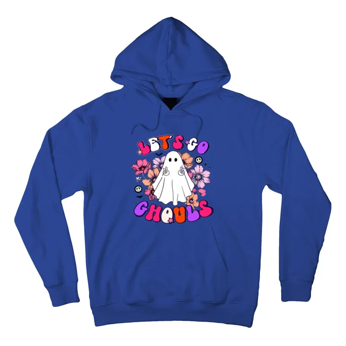 Lets Go Ghouls Halloween Bachelorette Bridal Party Gift Hoodie