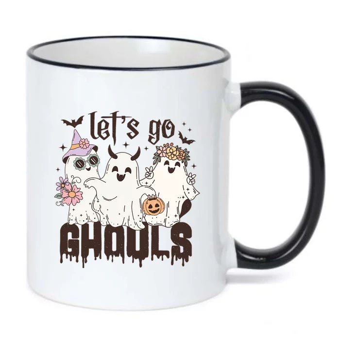 Lets Go Ghouls! Meaningful Gift Black Color Changing Mug