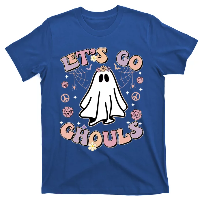 Let’S Go Ghouls Funny Ghost Cute Graphic Halloween Gift T-Shirt