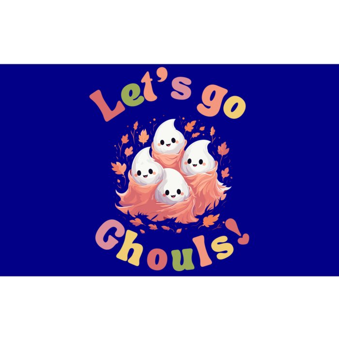 Lets Go Ghouls Pastel Halloween Ghosts Great Gift Bumper Sticker