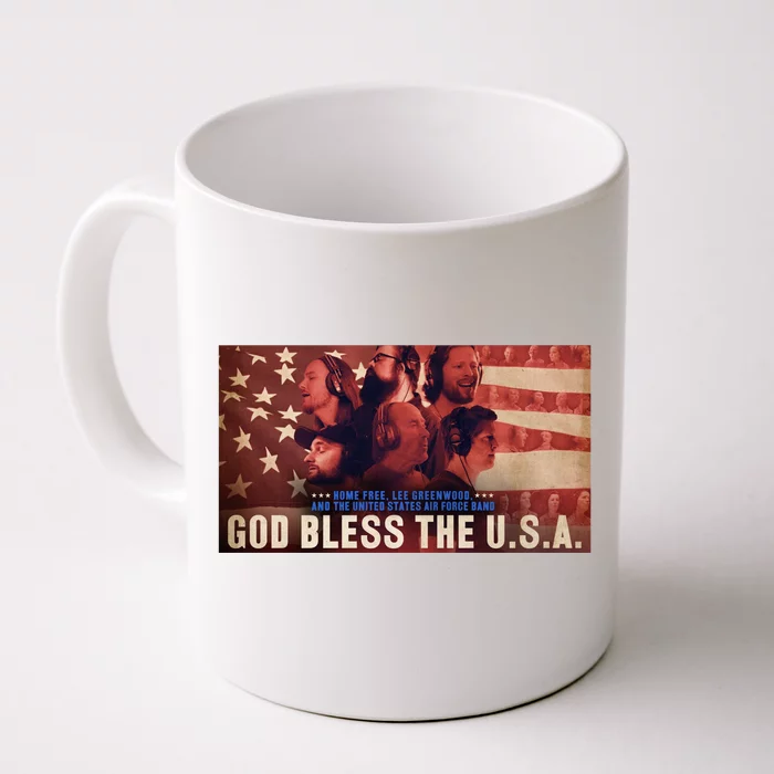 Lee Greenwood God Bless The USA Front & Back Coffee Mug