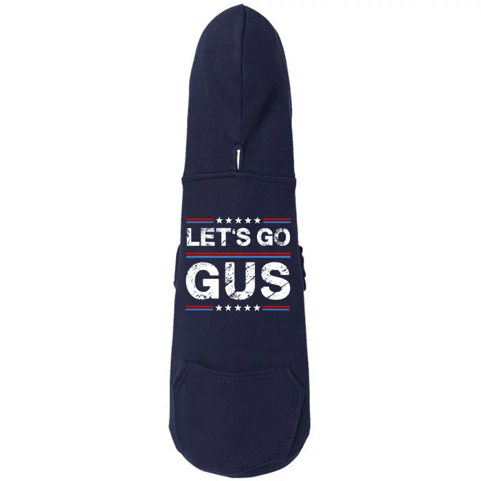 Lets Go Gus Walz Doggie 3-End Fleece Hoodie