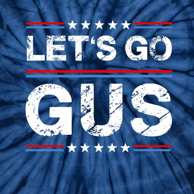 Lets Go Gus Walz Tie-Dye T-Shirt