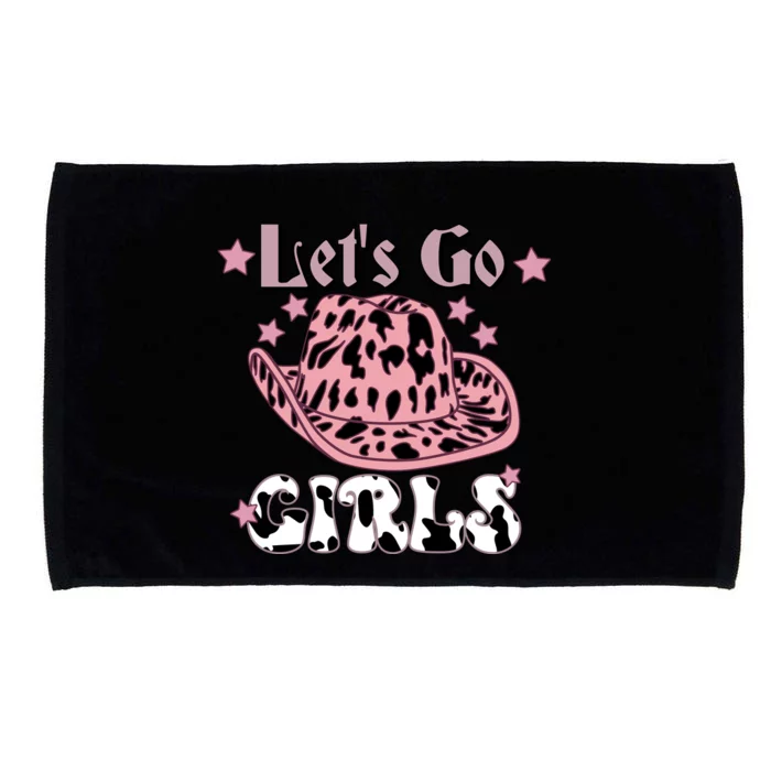 Let's Go Girl Cool Cowgirl Country Microfiber Hand Towel