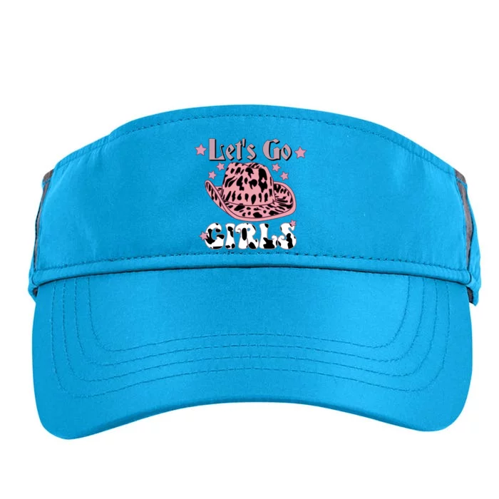 Let's Go Girl Cool Cowgirl Country Adult Drive Performance Visor