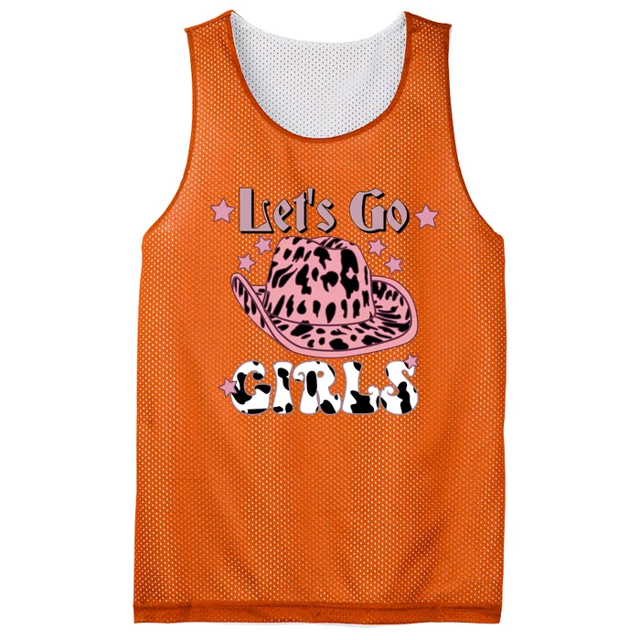 Let's Go Girl Cool Cowgirl Country Mesh Reversible Basketball Jersey Tank