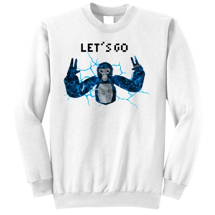 Let's Go Gorilla Gamer Meme Sweatshirt