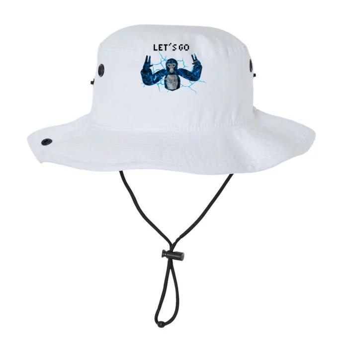 Let's Go Gorilla Gamer Meme Legacy Cool Fit Booney Bucket Hat