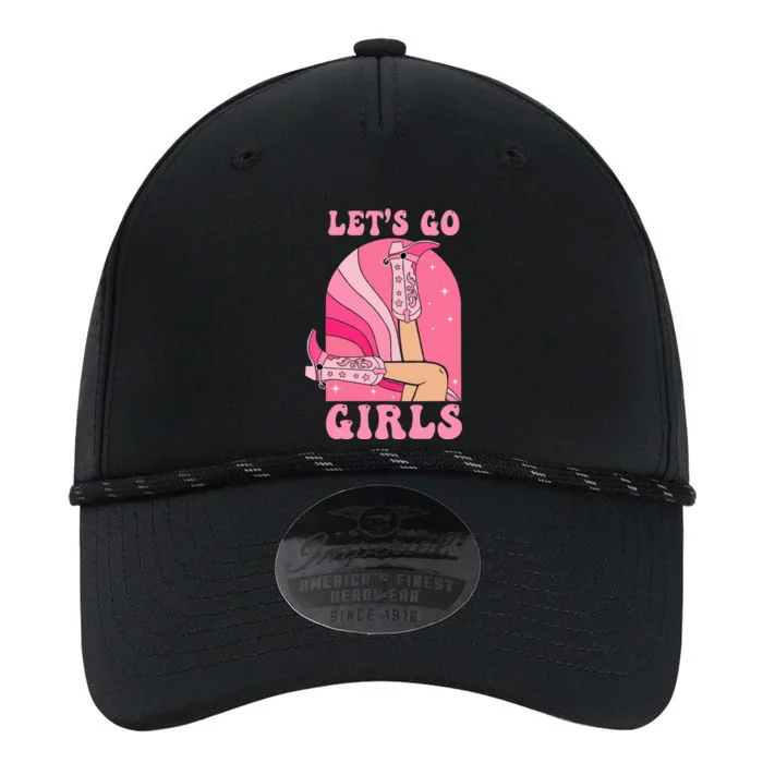 Lets Go Girl Western Cowgirls Pink Groovy Bachelorette Performance The Dyno Cap