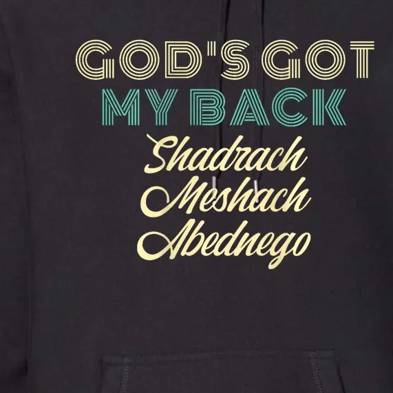 Lake Gods Got My Back Premium Hoodie