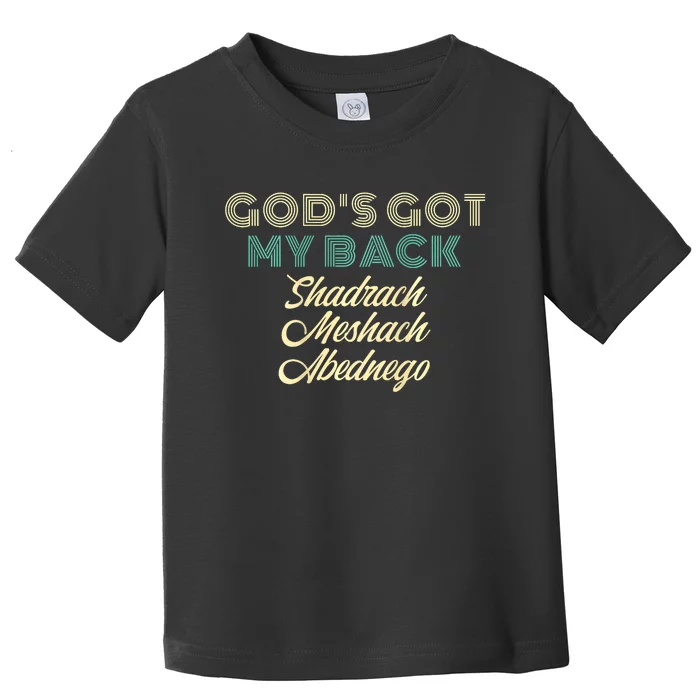 Lake Gods Got My Back Toddler T-Shirt