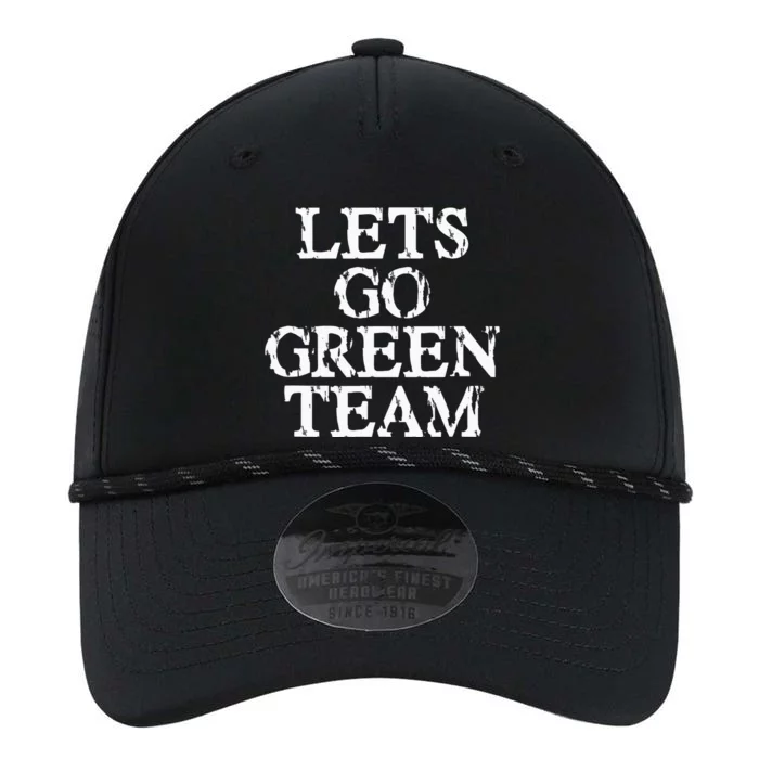 Lets Go Green Team For Families Whose Kids Play Sports Performance The Dyno Cap