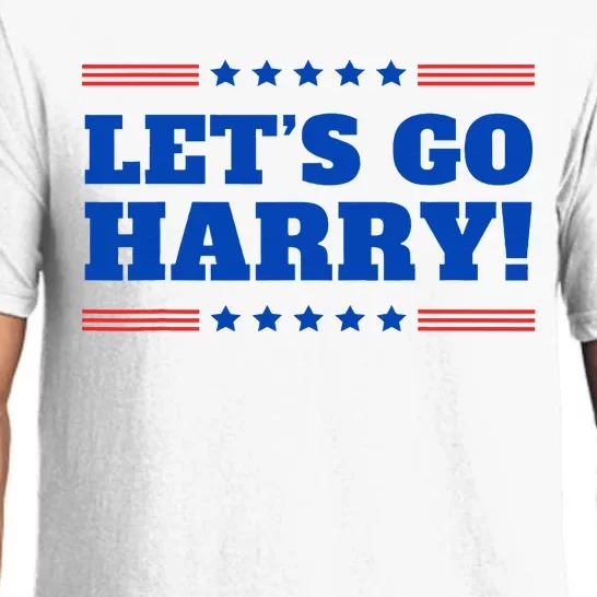 LetS Go Harry YouRe Voting Trump Today Pajama Set