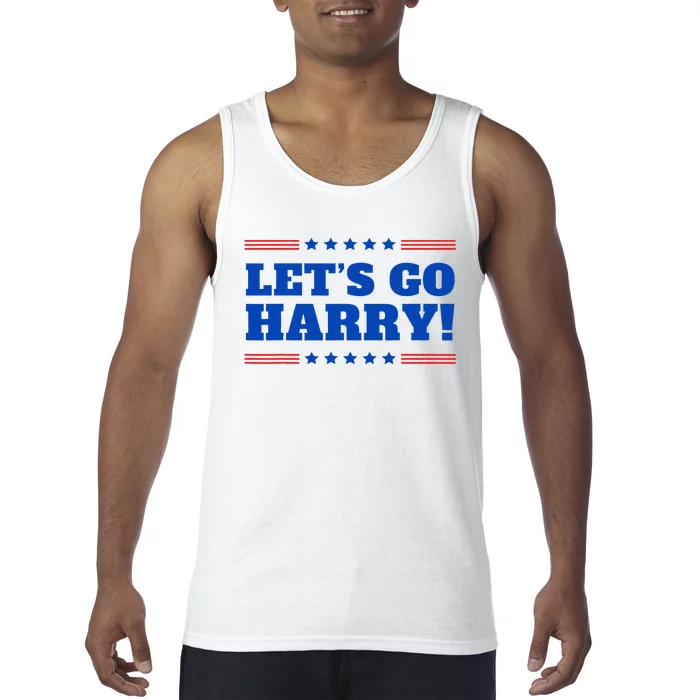 LetS Go Harry YouRe Voting Trump Today Tank Top