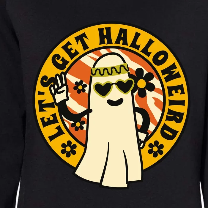 Lets Get Halloweird Womens California Wash Sweatshirt