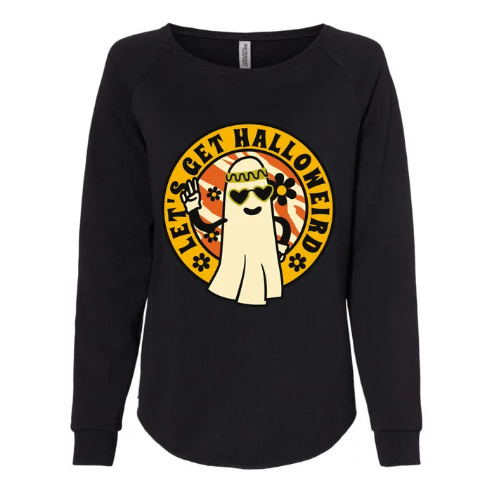 Lets Get Halloweird Womens California Wash Sweatshirt