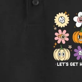 Let’s Get Halloweird Cute Halloween Gift Dry Zone Grid Performance Polo