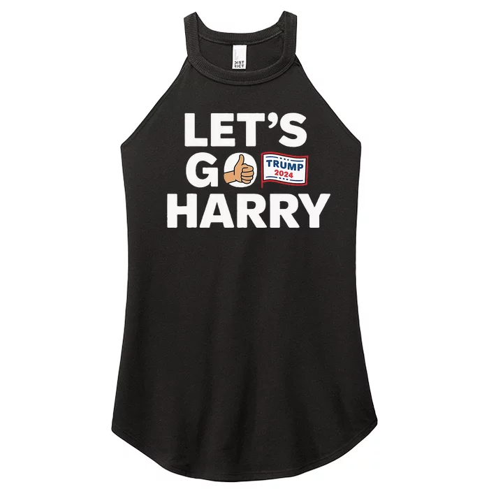 LetS Go Harry Vote For Trump 2024 Women’s Perfect Tri Rocker Tank