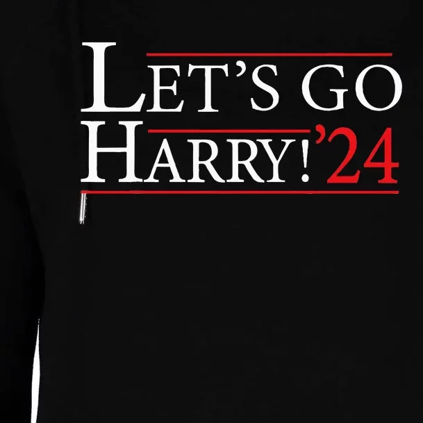 LetS Go Harry YouRe Voting Trump Today Womens Funnel Neck Pullover Hood